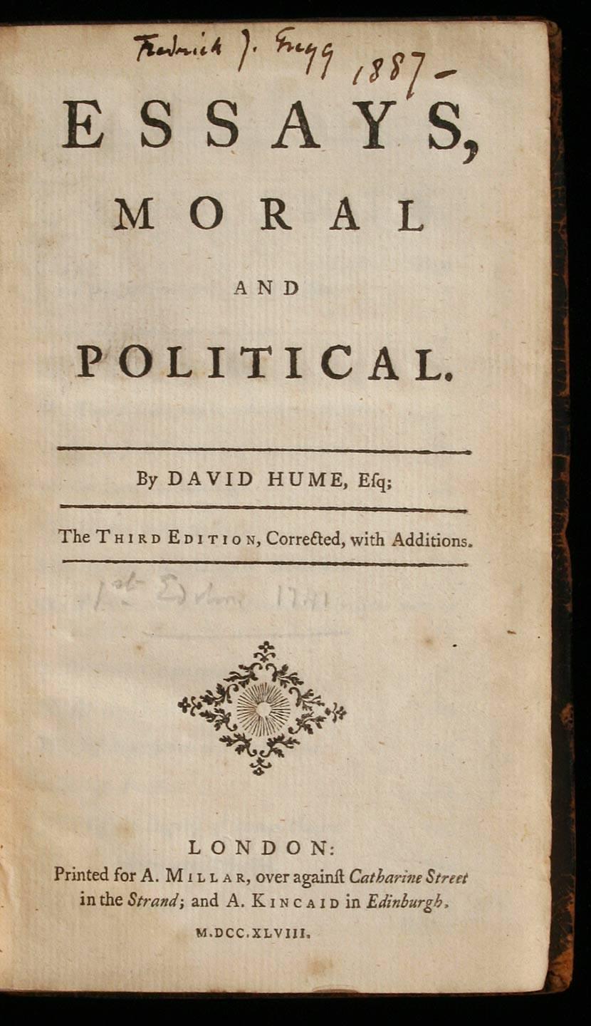 David hume biography picture